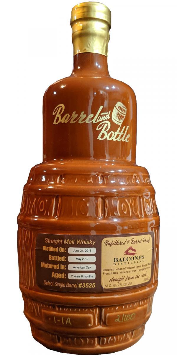 Balcones 2016 BaB Deconstruction Series