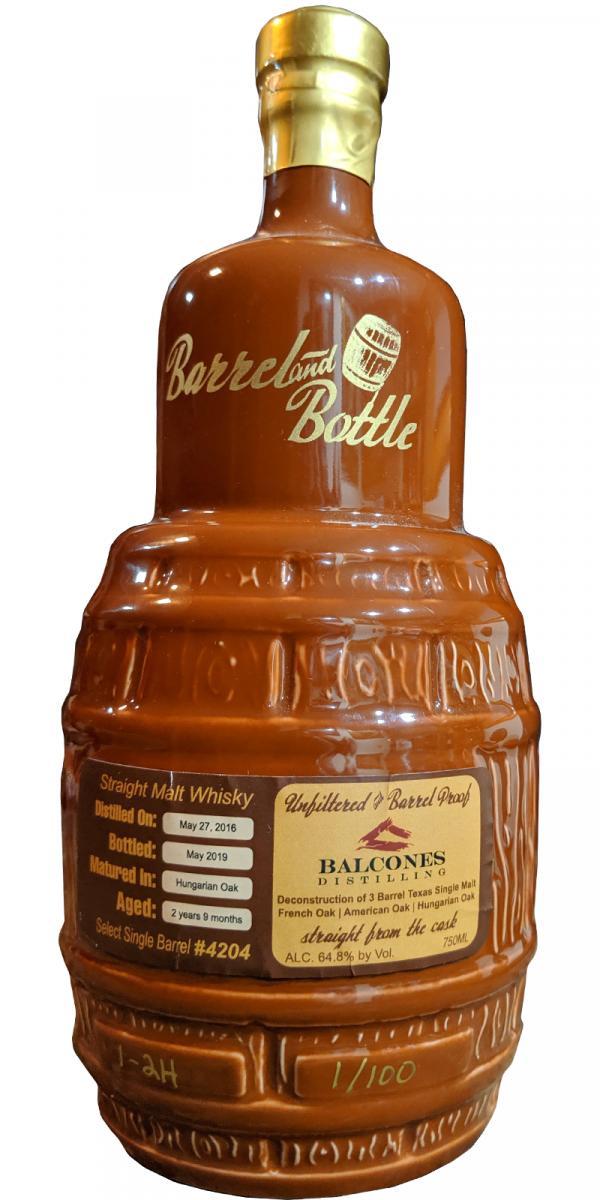 Balcones 2016 BaB Deconstruction Series