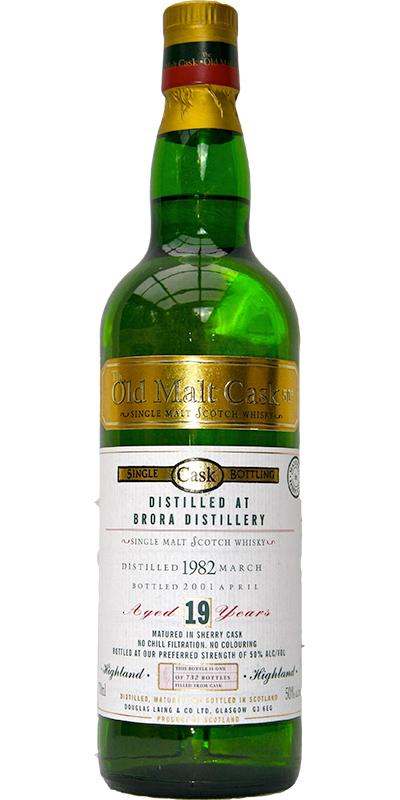 Brora 1982 DL The Old Malt Cask