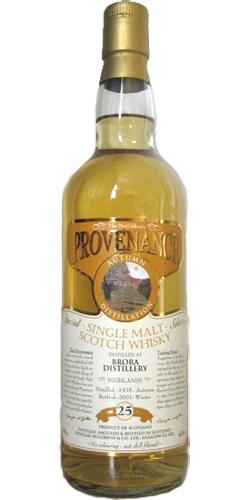 Brora 1975 McG McGibbon's Provenance