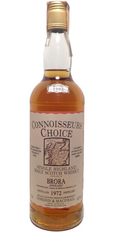 Brora 1972 GM Connoisseurs Choice