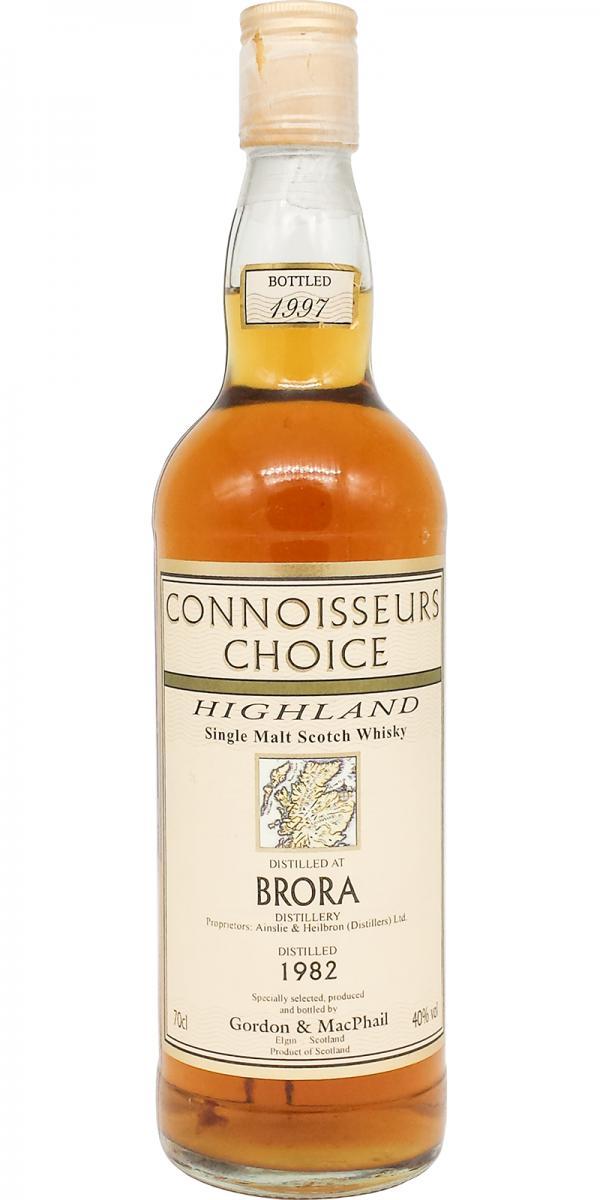 Brora 1982 GM Connoisseurs Choice