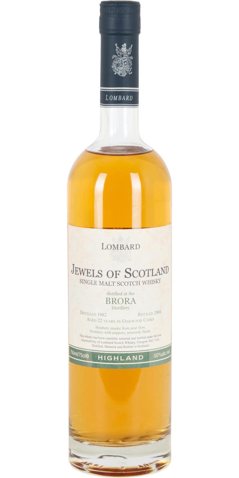 Brora 1982 Lb Jewels of Scotland