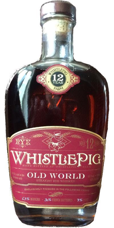 WhistlePig 12-year-old  Old World