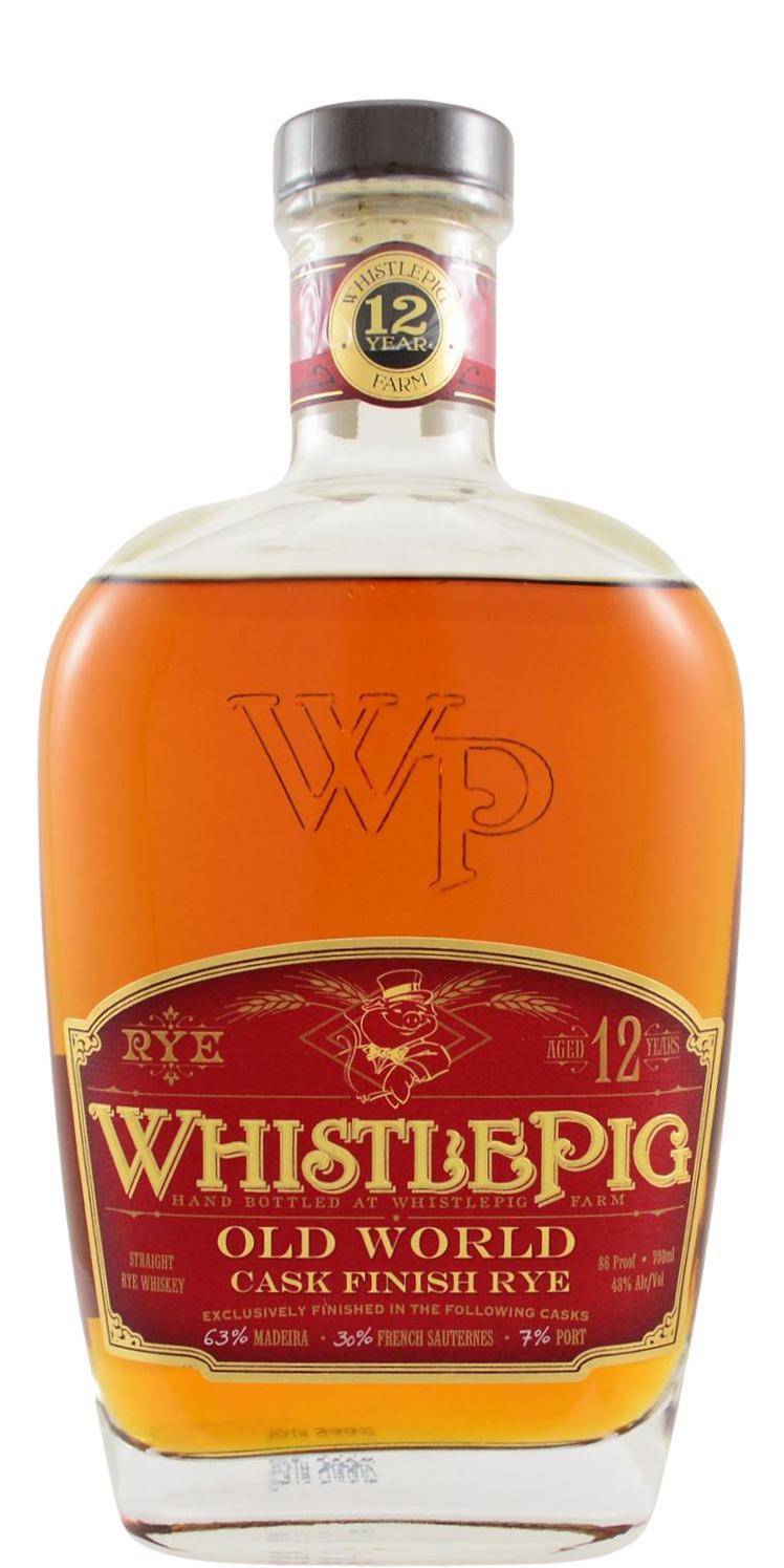 WhistlePig 12-year-old  Old World - Cask Finish Rye