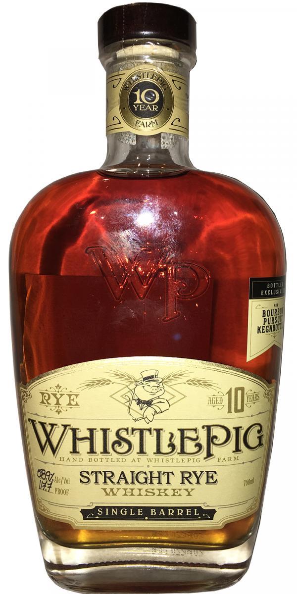 WhistlePig 13-year-old Smooth Curveball  Bourbon Pursuit Pick