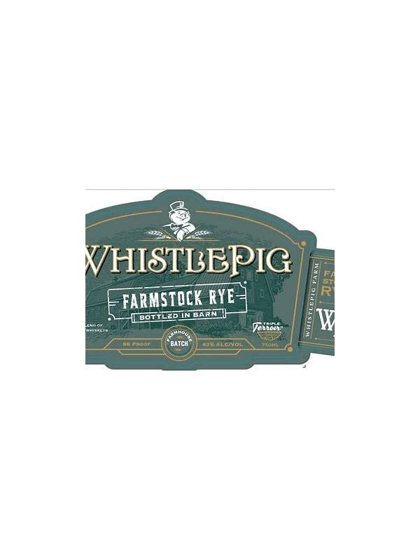 WhistlePig Farmstock Rye  Bottled in Barn