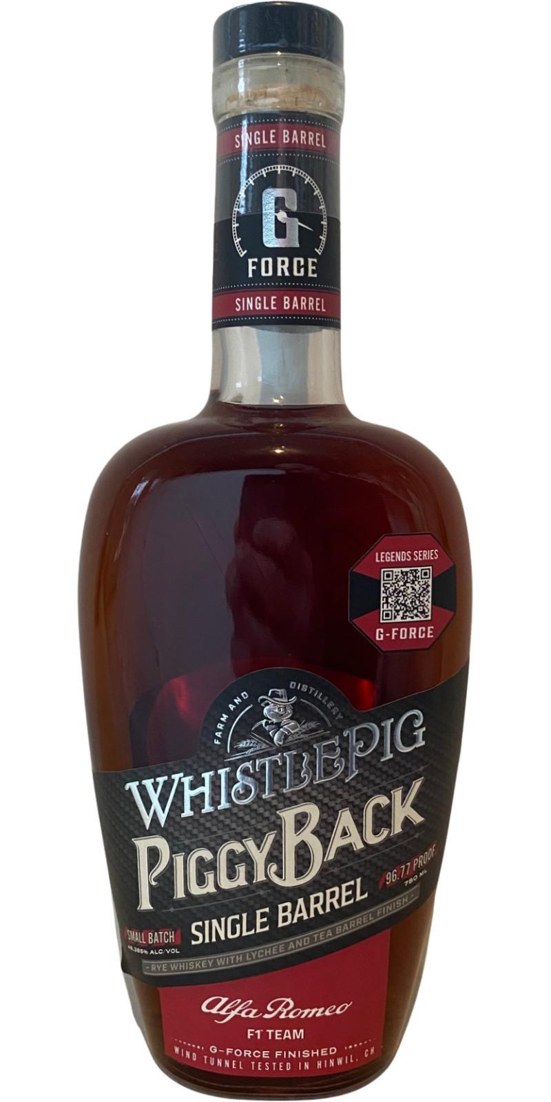 WhistlePig PiggyBack  Legends Series: Alfa Romeo F1 Team