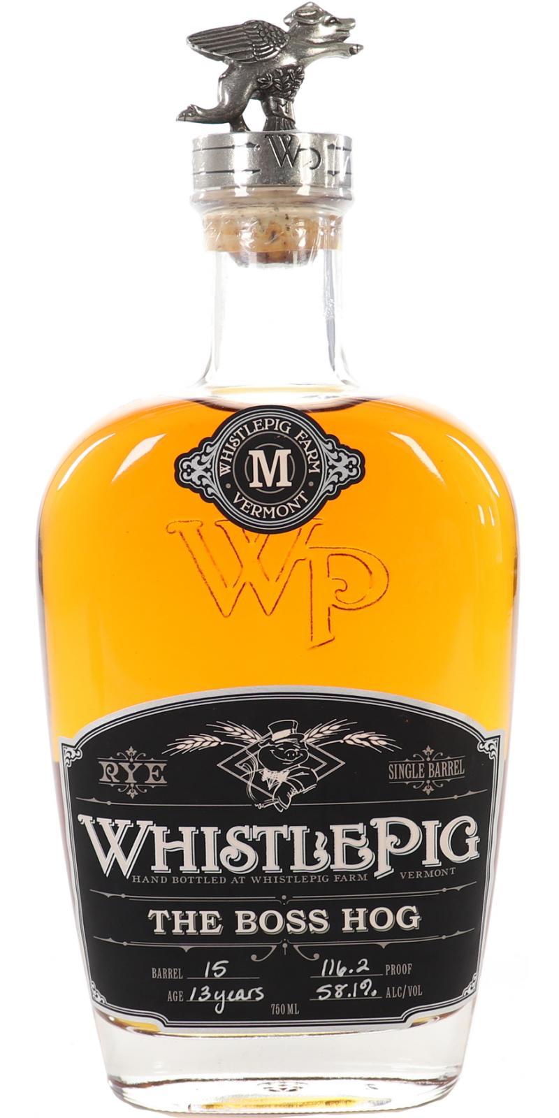 WhistlePig The Boss Hog