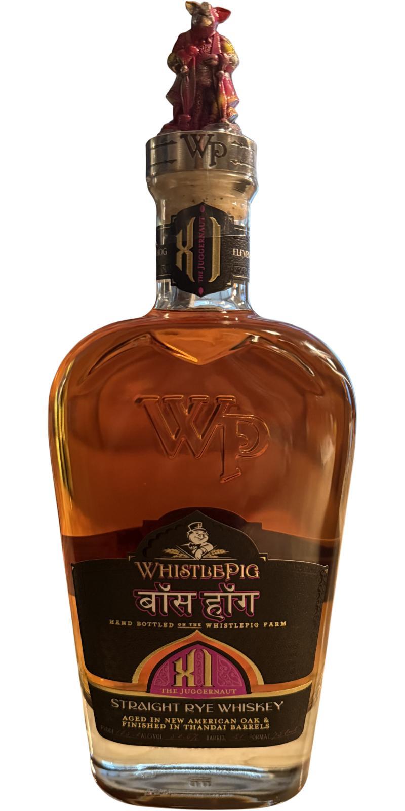WhistlePig The Boss Hog - 11th Edition  The Juggernaut