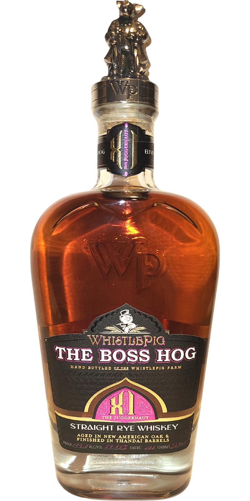 WhistlePig The Boss Hog - 11th Edition  The Juggernaut
