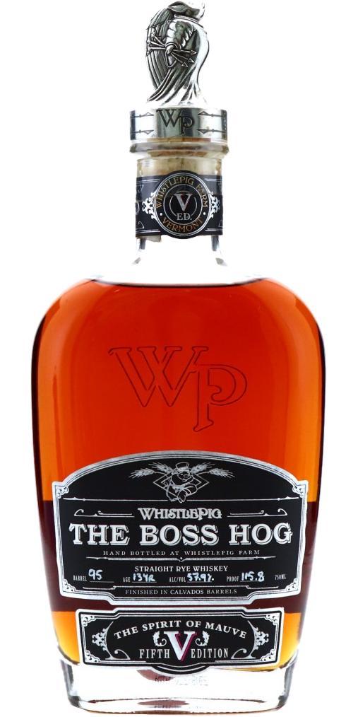 WhistlePig The Boss Hog - 5th Edition  The Spirit of Mauve
