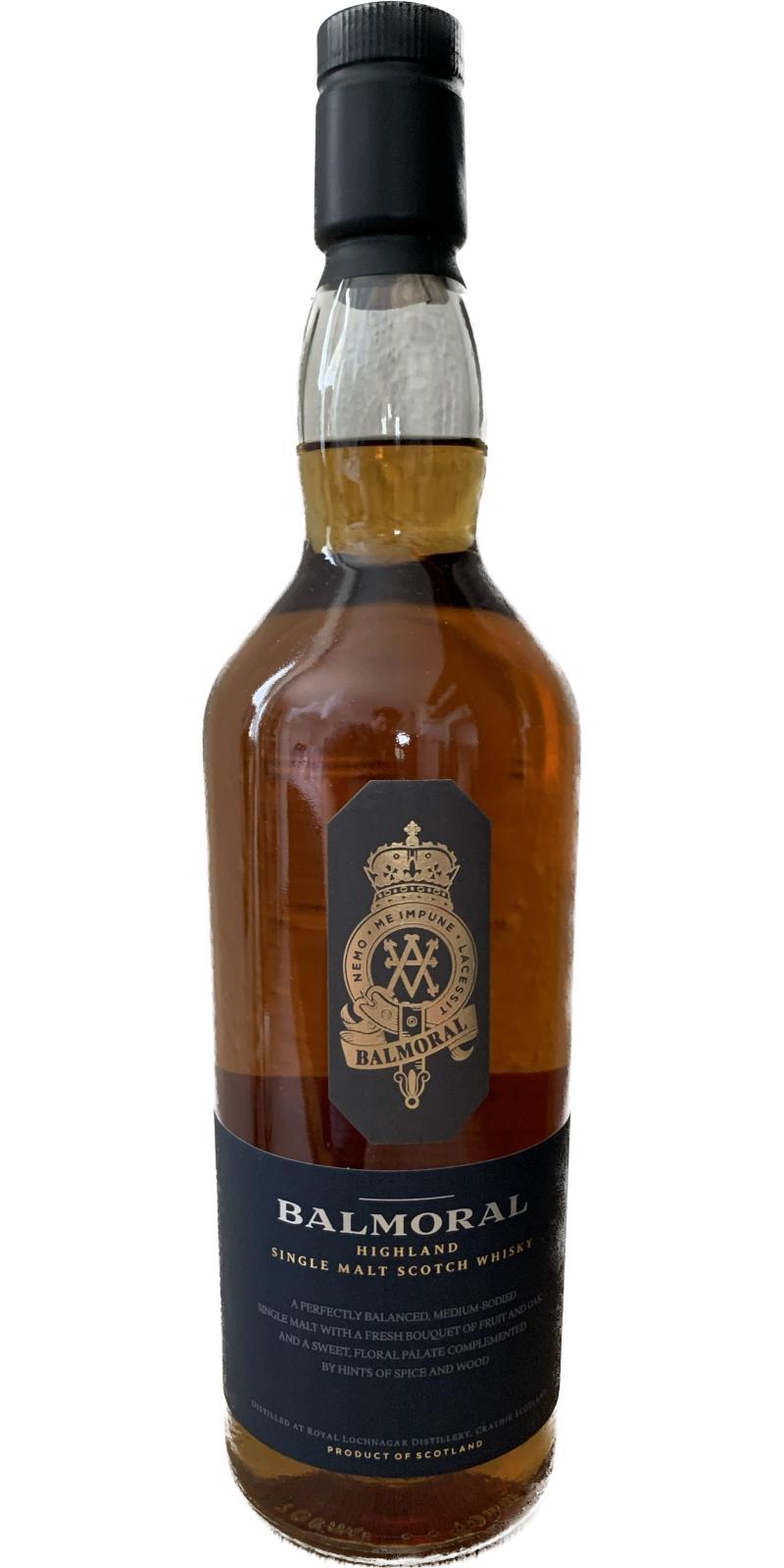 Balmoral Highland Single Malt Scotch Whisky