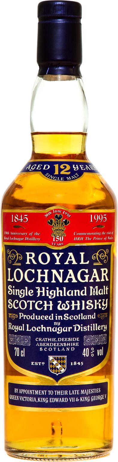 Royal Lochnagar 12-year-old  Single Highland Malt Scotch Whisky