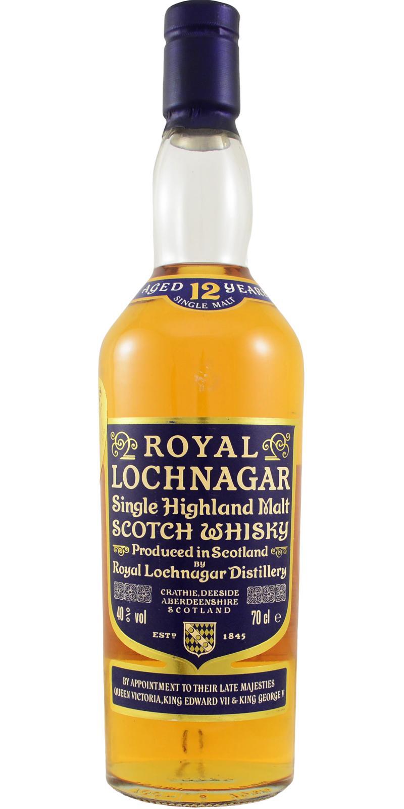 Royal Lochnagar 12-year-old  Single Highland Malt Scotch Whisky
