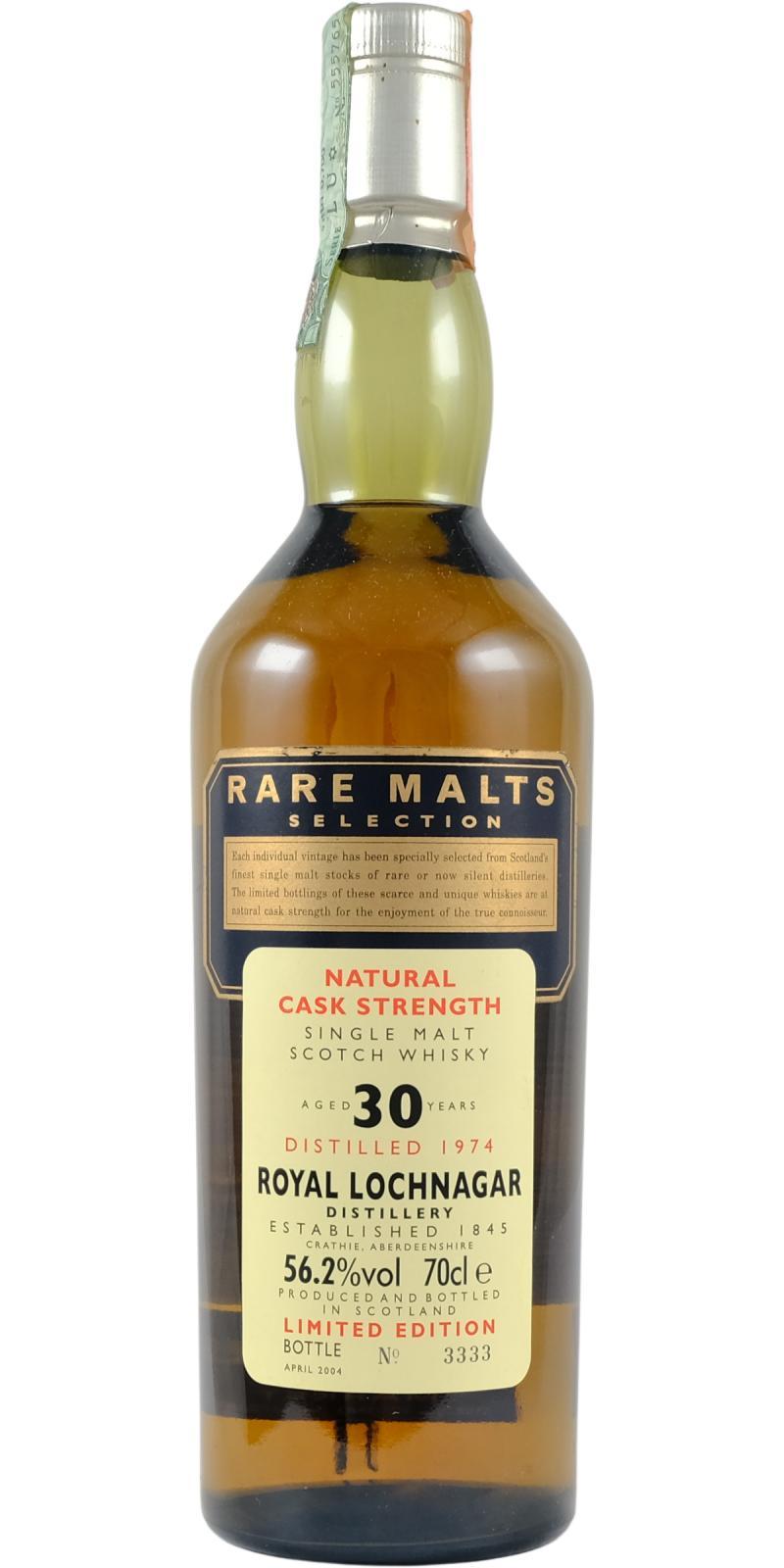 Royal Lochnagar 1974  Rare Malts Selection