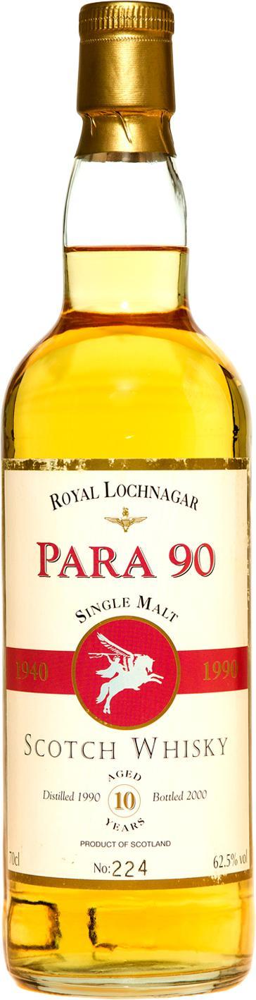 Royal Lochnagar 1990  Para 90