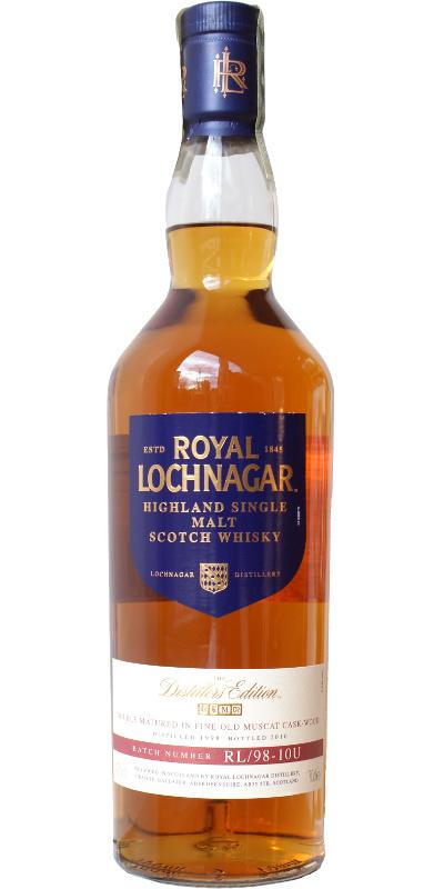Royal Lochnagar 1998  The Distillers Edition
