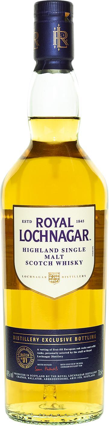 Royal Lochnagar Distillery Exclusive Bottling  Exclusive Release Batch 01