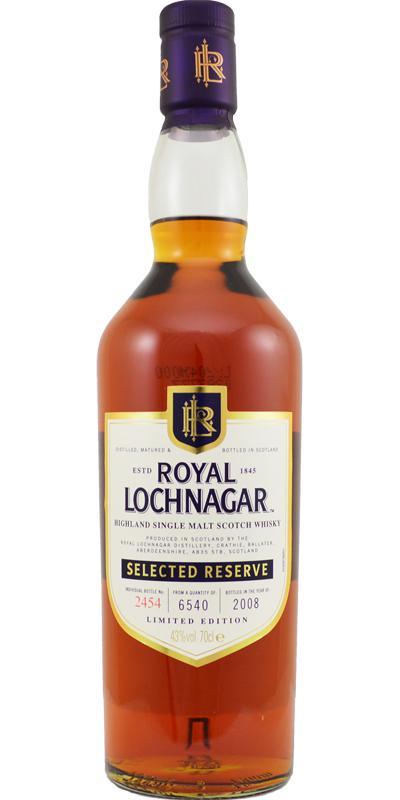 Royal Lochnagar Selected Reserve  Limited Edition