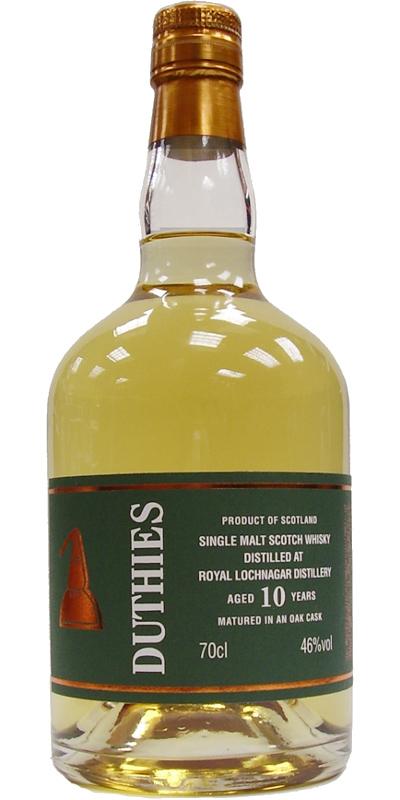 Royal Lochnagar 10-year-old CA  Duthies