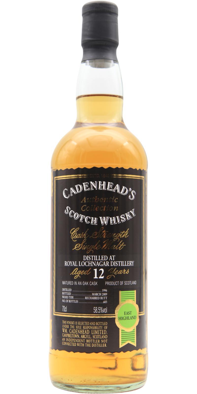 Royal Lochnagar 1996 CA  Authentic Collection