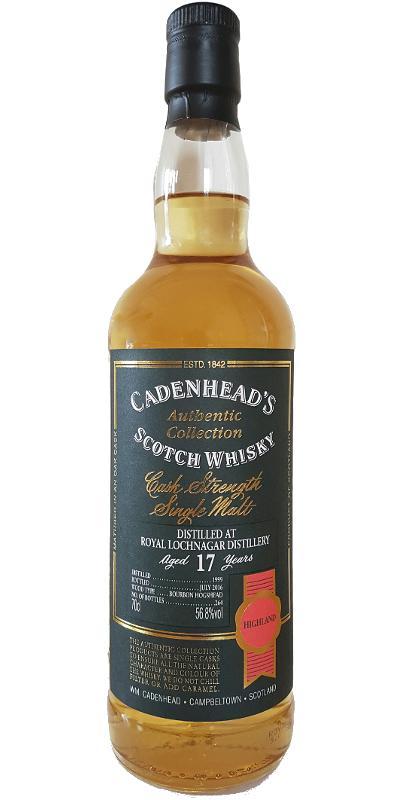 Royal Lochnagar 1999 CA  Authentic Collection