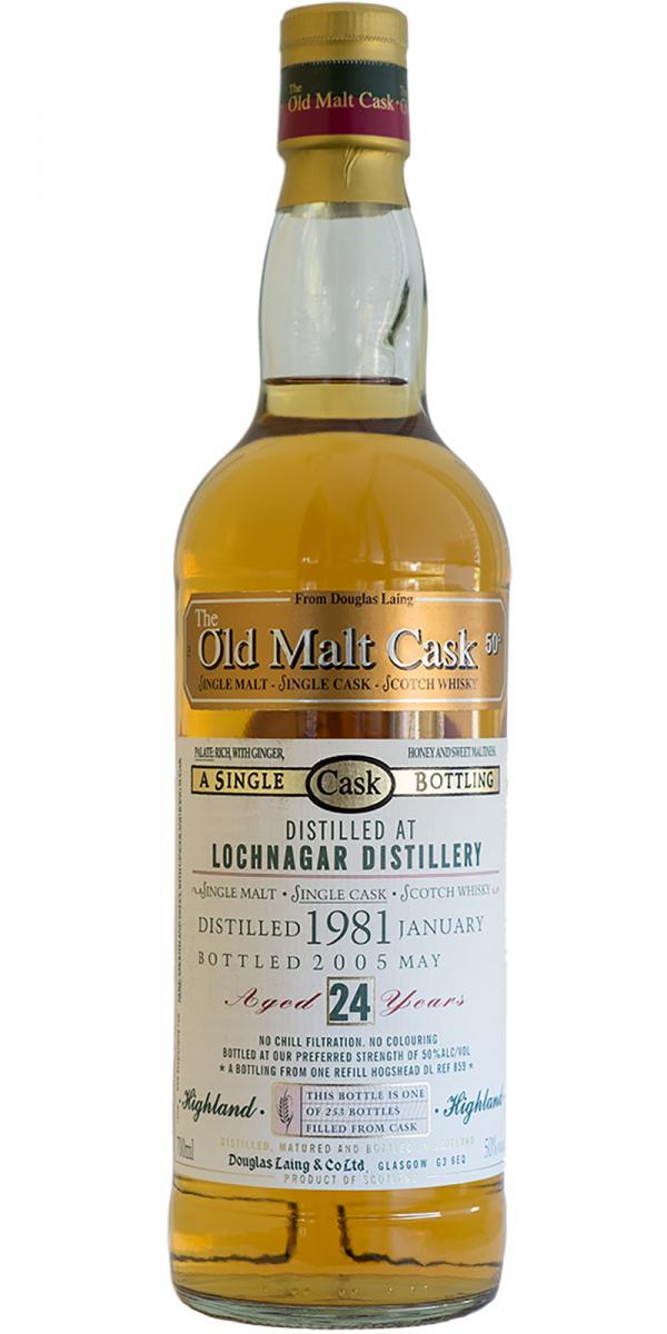 Royal Lochnagar 1981 DL  The Old Malt Cask