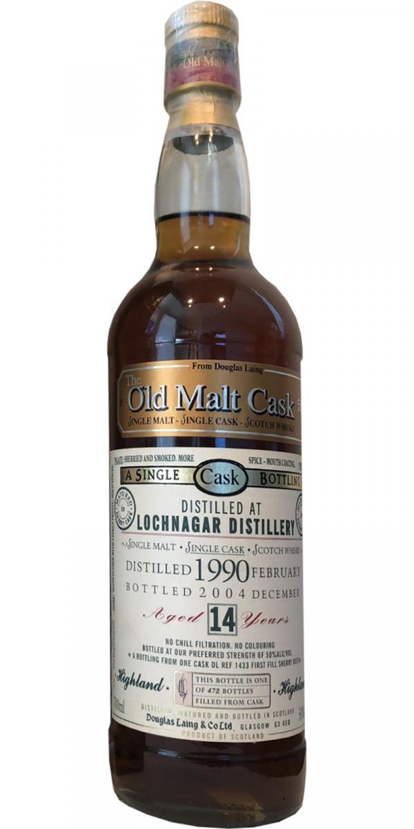 Royal Lochnagar 1990 DL  The Old Malt Cask