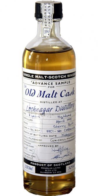 Royal Lochnagar 1995 DL  The Old Malt Cask -  Advanced Sample