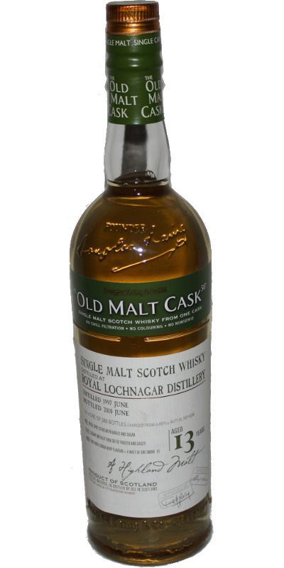 Royal Lochnagar 1997 DL  The Old Malt Cask