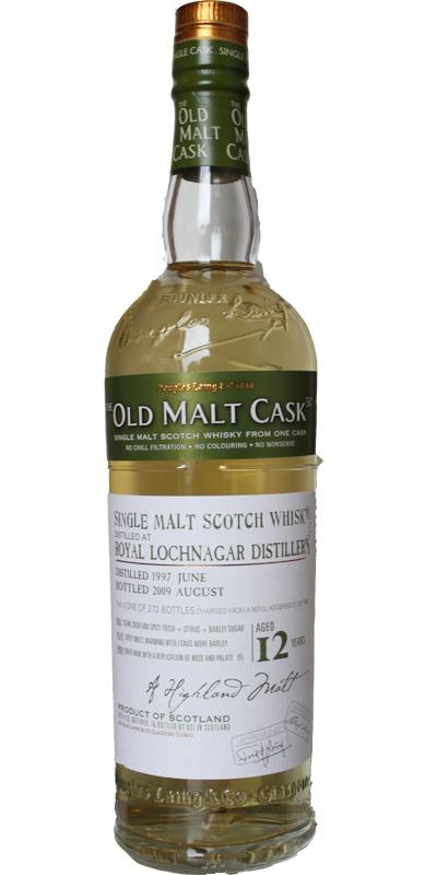 Royal Lochnagar 1997 DL  The Old Malt Cask