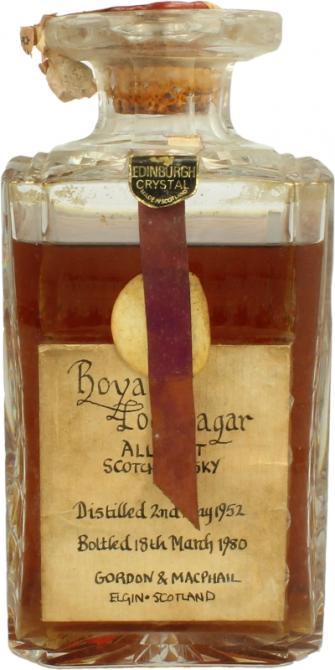 Royal Lochnagar 1952 GM  Crystal Decanter