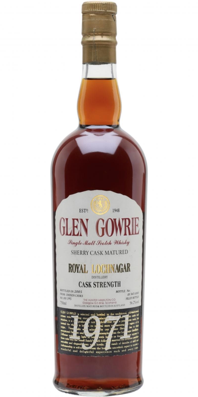Royal Lochnagar 1971 HH  Glen Gowrie