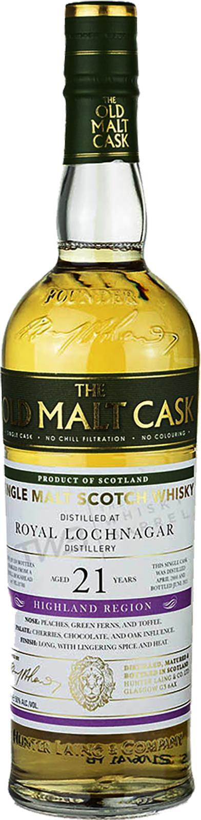 Royal Lochnagar 2000 HL  The Old Malt Cask