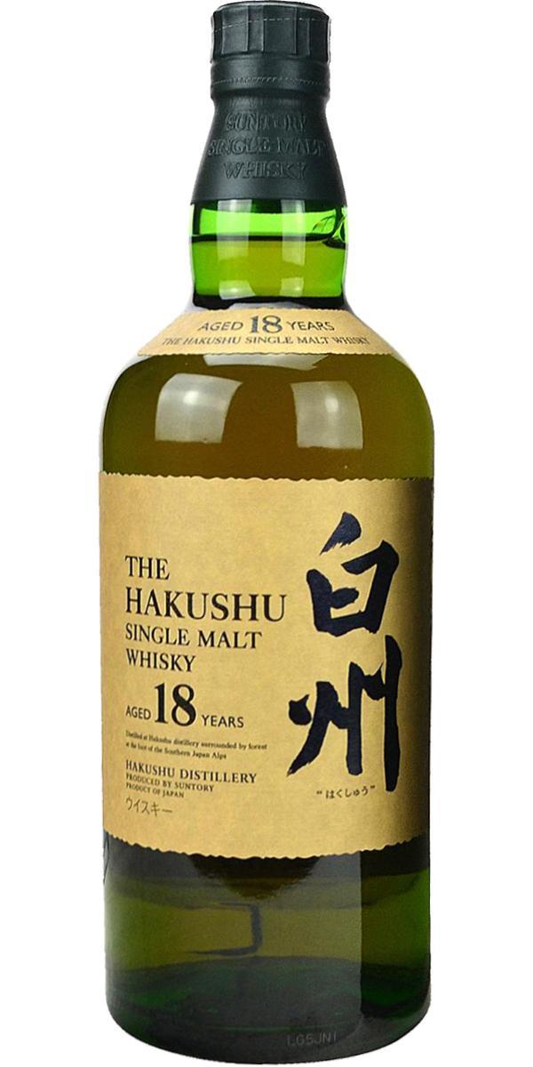 Hakushu 18-year-old  Single Malt Whisky