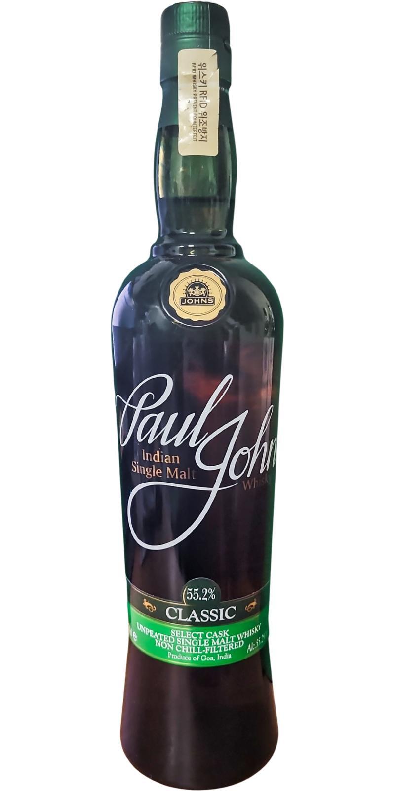 Paul John Classic Select Cask