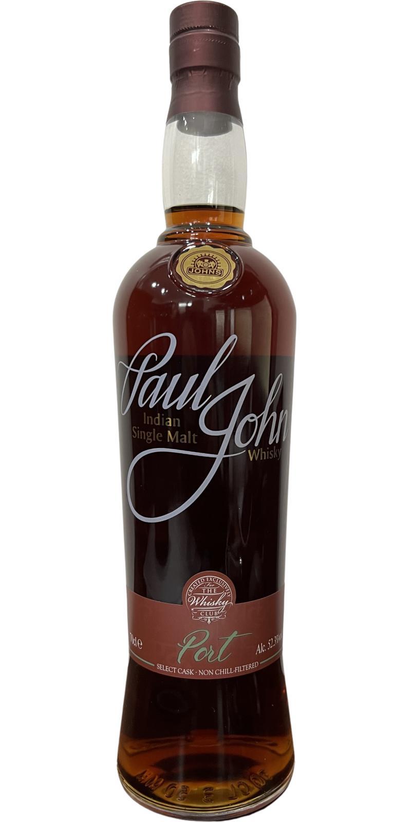 Paul John Port Select Cask