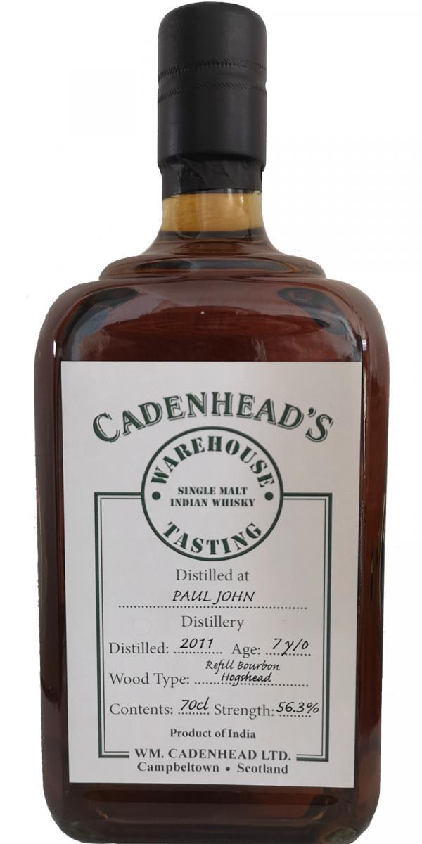 Paul John 2011 CA  Warehouse Tasting