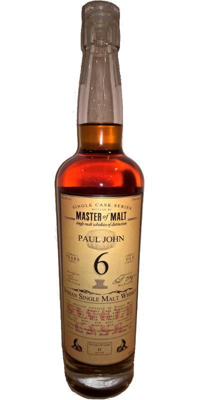 Paul John 2009 MoM  Single Cask Series