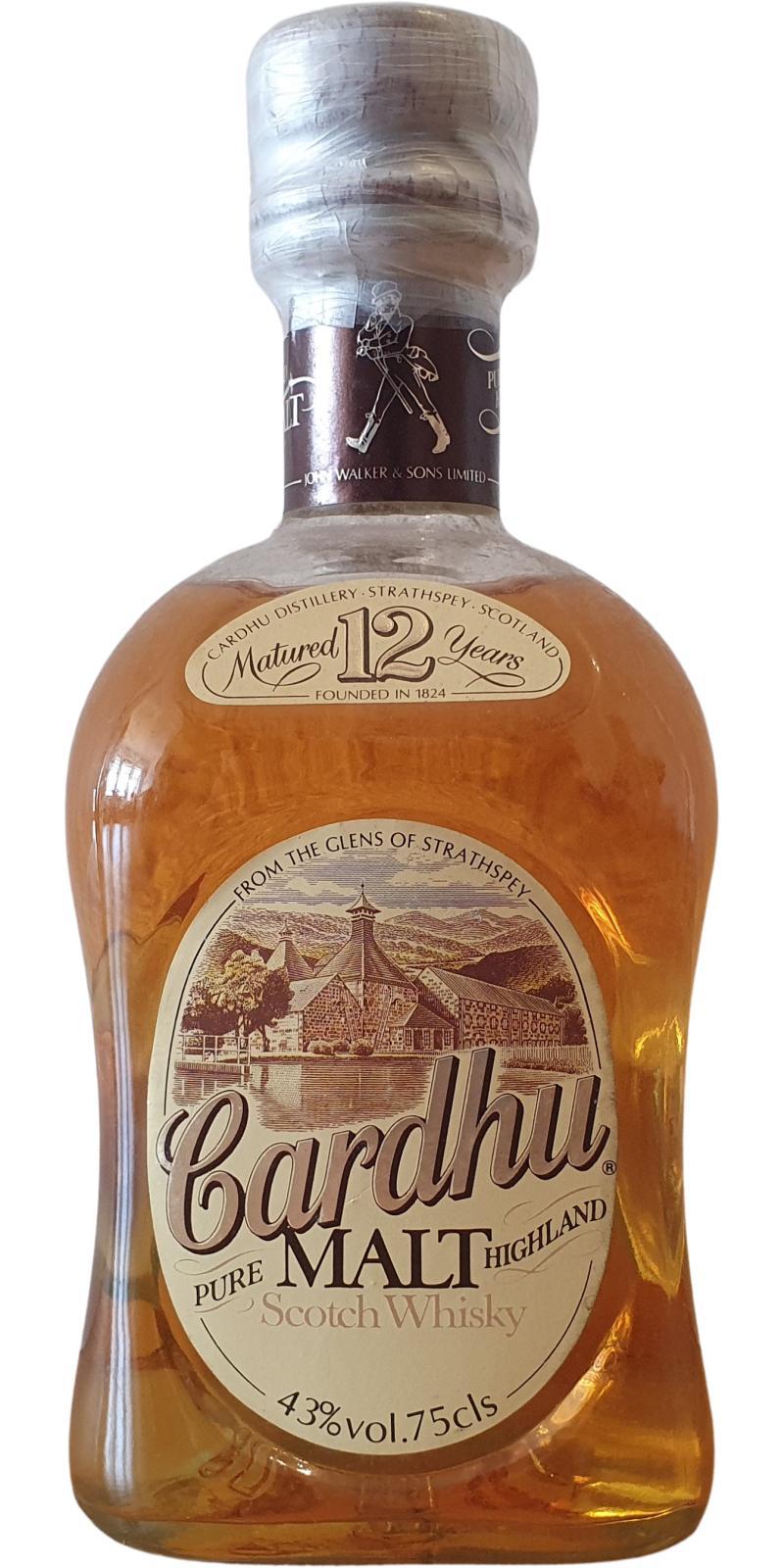 Cardhu 12-year-old Pure Highland Malt Scotch