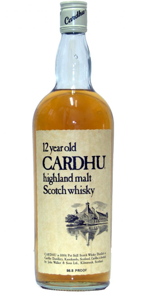 Cardhu 12-year-old highland malt Scotch whisky