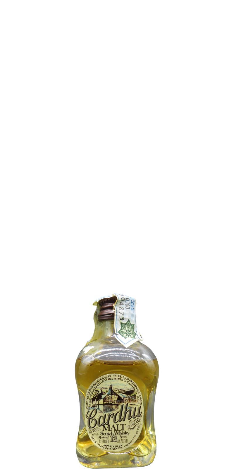 Cardhu 12-year-old Miniature