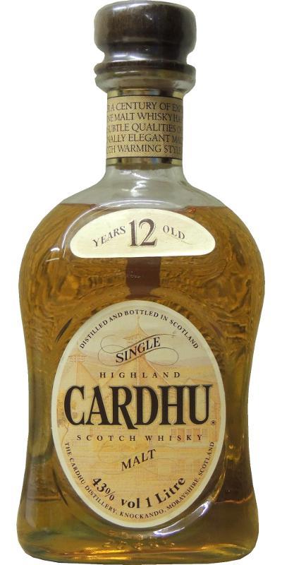 Cardhu 12-year-old Single Highland Malt - Kiln Label