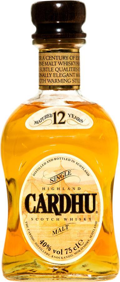 Cardhu 12-year-old Single Highland Malt - Kiln Label