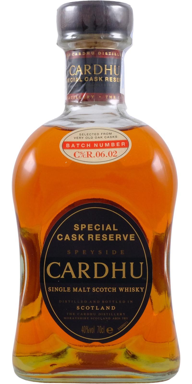 Cardhu Special Cask Reserve Speyside