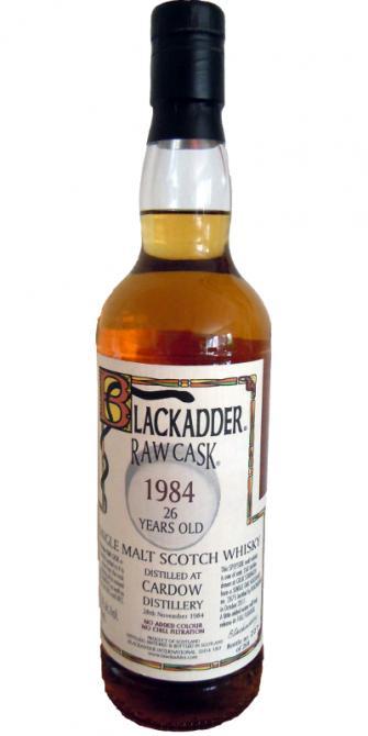 Cardhu 1984 BA Raw Cask