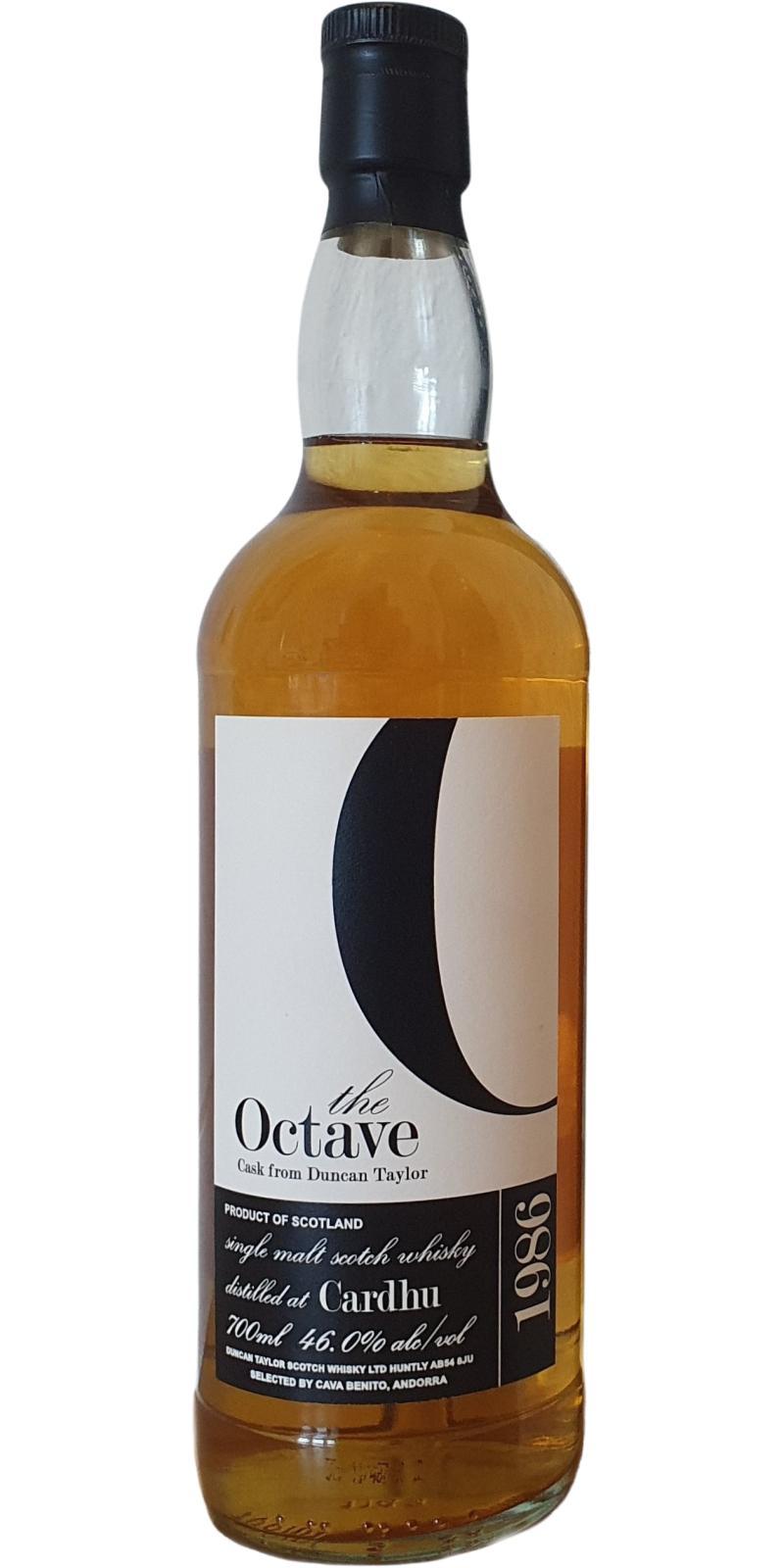 Cardhu 1986 DT The Octave