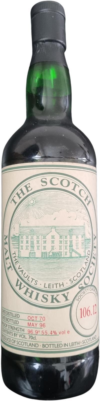 Cardhu 1970 SMWS 106.12