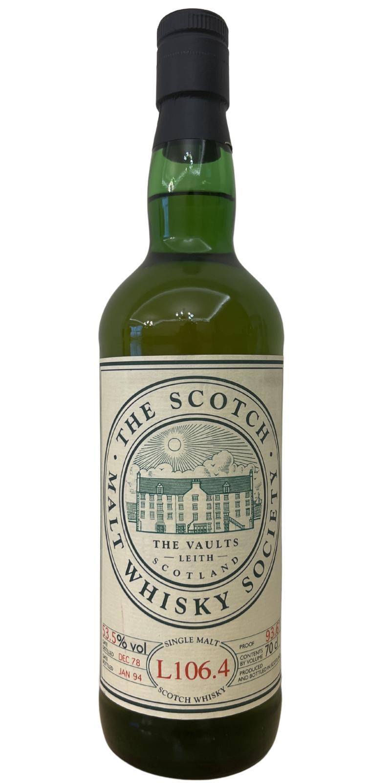 Cardhu 1978 SMWS L106.4